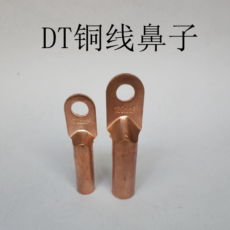 DT铜鼻子，国标铜鼻子，铜线鼻子